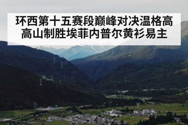 环西第十五赛段巅峰对决温格高高山制胜埃菲内普尔黄衫易主